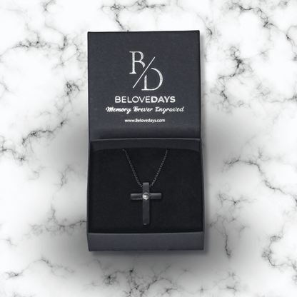 Beloved Cross Necklace (Stainless Steel)