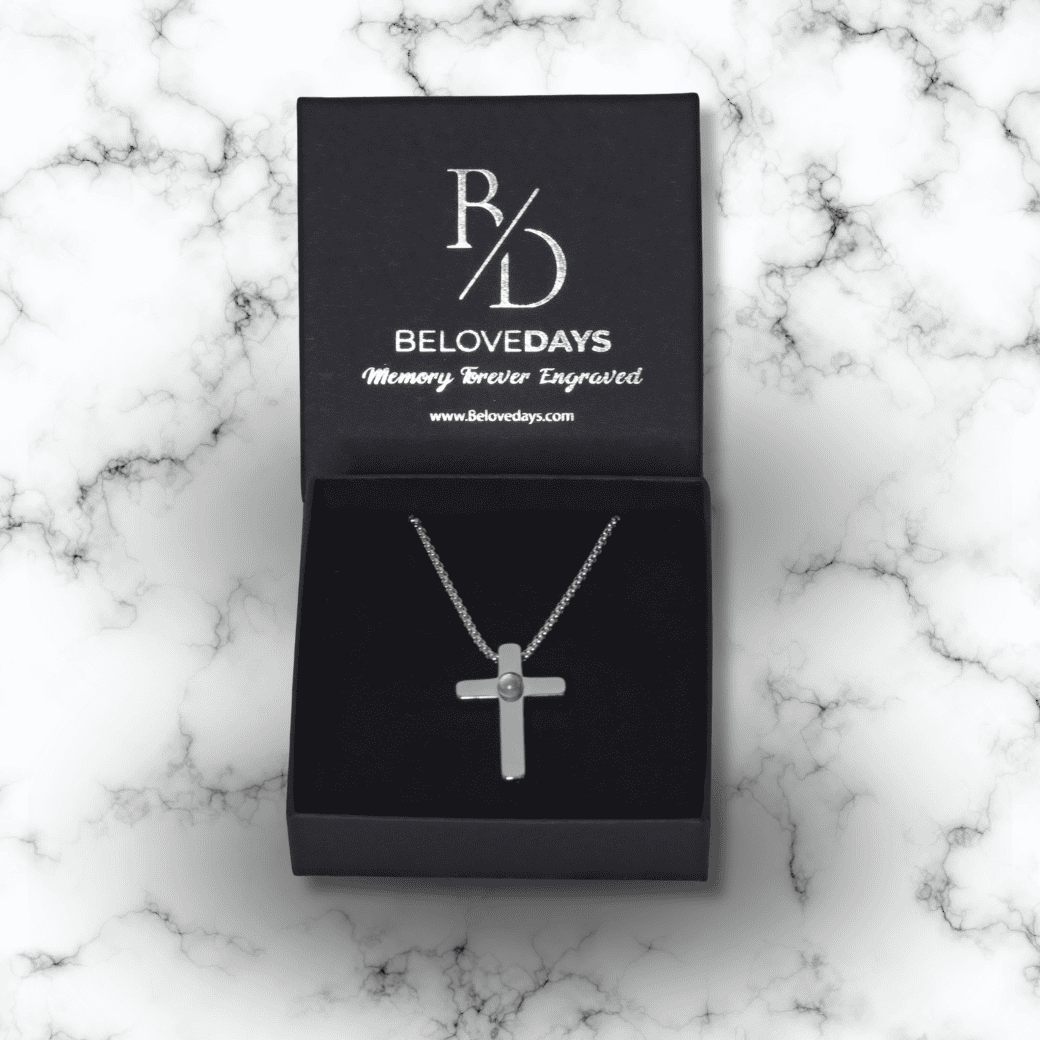 Beloved Cross Necklace (Stainless Steel)