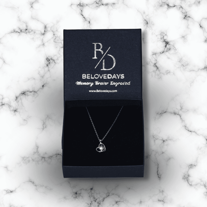 Beloved Heart Necklace (Stainless Steel)