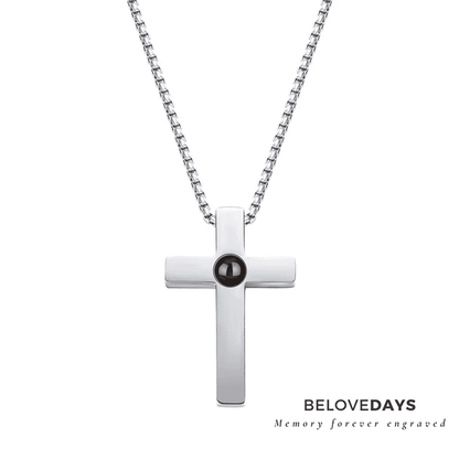 Beloved Cross Necklace (Stainless Steel)