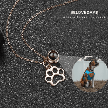 Beloved Pet Plate Necklace (Sterling Silver)