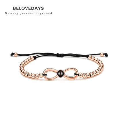 Beloved Infinity Bracelet (High Quality Copper or Sterling Silver)